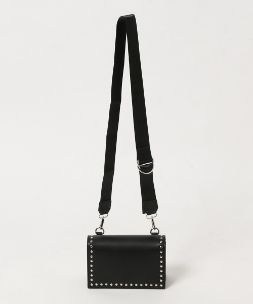 PAGEBOY（ページボーイ）の「スタッズスクエアショルダー（ショルダーバッグ・レディース・ブラック/パープル/オフホワイト・FREE）」の14枚目の写真