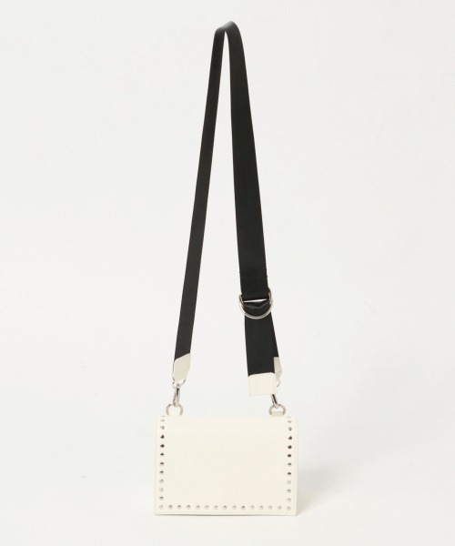 PAGEBOY（ページボーイ）の「スタッズスクエアショルダー（ショルダーバッグ・レディース・ブラック/パープル/オフホワイト・FREE）」の21枚目の写真