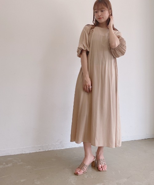 バックオープンリボンワンピース ワンピース Vannie Vannie セール ワンピース U ヴァニーユー のファッション