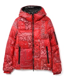 TATRAS AGRIPPA 20AW 赤 ペイズリー ダウン リバーシブル TATRAS タトラス AGRIPPA リバーシブル ペイズリー フーディー