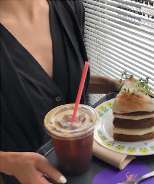 aimoha（アイモハ）の「長袖 ウエストマーク ワンピース（ワンピース・レディース・ホワイト/ブラック・FREE/MEDIUM/SMALL/X-LARGE/LARGE）」の15枚目の写真