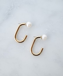 Pearl Ellipse ピアス