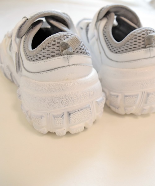 Marient（マリエント）の「Vintage Mesh Sneakers/メッシュスニーカー（スニーカー・レディース・グレー・23.5cm/24.5cm/23.0cm/24.0cm）」の6枚目の写真