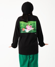 reI'm | 【ものまねタレント 丸山礼】うさぎ着ぐるみプリント ロングスリーブTシャツ  (おつかれした/休憩いただきます)(Tシャツ/カットソー)