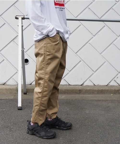 BEN DAVIS(ベンデイビス)の「《BEN DAVIS》9/10length Pants(チノパンツ・メンズ・キャメル/ヘザーグレー/ブラック・34inch/30 inch/32inch)」の3枚目の写真