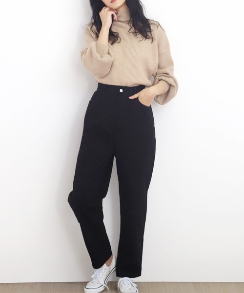 Amulet（アミュレット）の「テーパードパンツ（その他パンツ・レディース・ナチュラル/カーキ/ベージュ/ブラック/ホワイト・M/XL/S/L/XXL）」の8枚目の写真