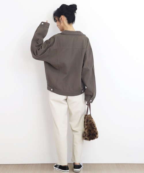 Amulet（アミュレット）の「テーパードパンツ（その他パンツ・レディース・ナチュラル/カーキ/ベージュ/ブラック/ホワイト・M/XL/S/L/XXL）」の11枚目の写真