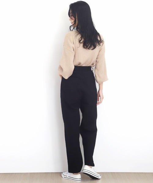 Amulet（アミュレット）の「テーパードパンツ（その他パンツ・レディース・ナチュラル/カーキ/ベージュ/ブラック/ホワイト・M/XL/S/L/XXL）」の13枚目の写真