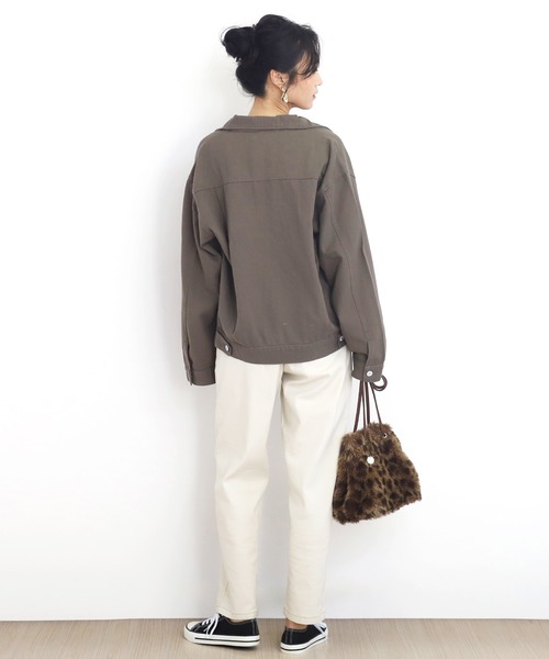 Amulet（アミュレット）の「テーパードパンツ（その他パンツ・レディース・ナチュラル/カーキ/ベージュ/ブラック/ホワイト・M/XL/S/L/XXL）」の18枚目の写真