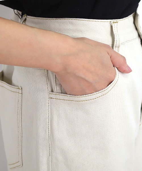 Amulet（アミュレット）の「テーパードパンツ（その他パンツ・レディース・ナチュラル/カーキ/ベージュ/ブラック/ホワイト・M/XL/S/L/XXL）」の19枚目の写真