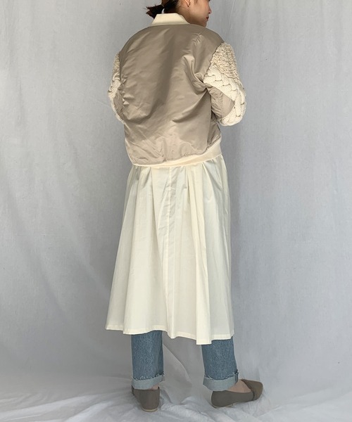 LUGIVA（ルギヴァ）の「袖ニットMA-1（MA-1）」 - WEAR 