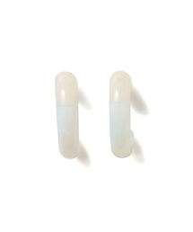 Ray BEAMS | KEANE / 2トーン フープ ピアス(ピアス（両耳用）)