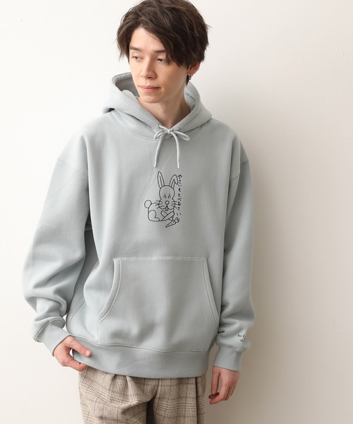 JUNRED（ジュンレッド）の「【Ken Kagami × JUNRed】コラボパーカー（パーカー・メンズ・ライトベージュ/ブルー系その他/ラベンダー・M/L）」の21枚目の写真