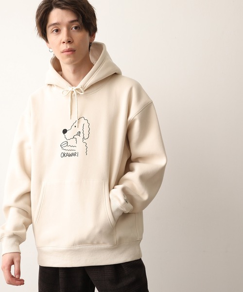 JUNRED（ジュンレッド）の「【Ken Kagami × JUNRed】コラボパーカー（パーカー・メンズ・ライトベージュ/ブルー系その他/ラベンダー・M/L）」の12枚目の写真