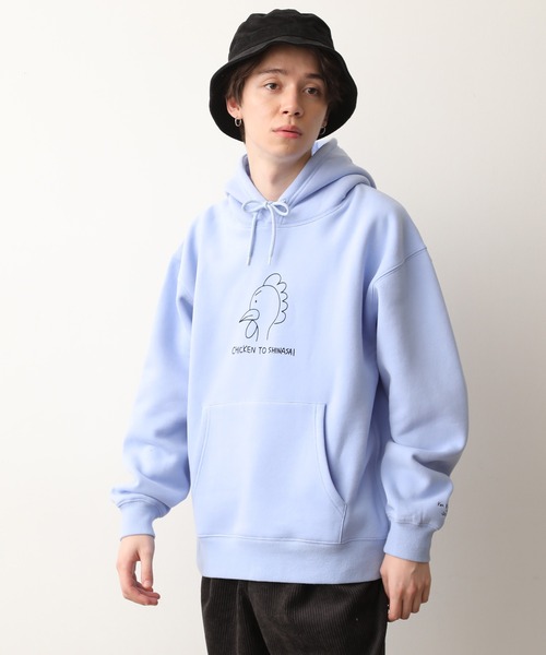 JUNRED（ジュンレッド）の「【Ken Kagami × JUNRed】コラボパーカー（パーカー・メンズ・ライトベージュ/ブルー系その他/ラベンダー・M/L）」の8枚目の写真