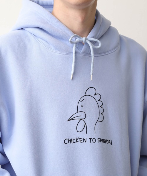 JUNRED（ジュンレッド）の「【Ken Kagami × JUNRed】コラボパーカー（パーカー・メンズ・ライトベージュ/ブルー系その他/ラベンダー・M/L）」の20枚目の写真