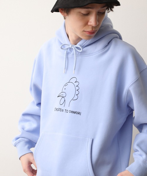 JUNRED（ジュンレッド）の「【Ken Kagami × JUNRed】コラボパーカー（パーカー・メンズ・ライトベージュ/ブルー系その他/ラベンダー・M/L）」の18枚目の写真