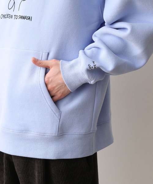 JUNRED（ジュンレッド）の「【Ken Kagami × JUNRed】コラボパーカー（パーカー・メンズ・ライトベージュ/ブルー系その他/ラベンダー・M/L）」の9枚目の写真