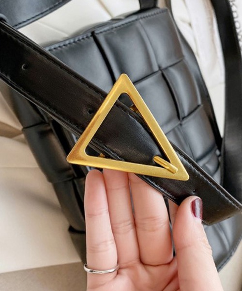 florist（フローリスト）の「【高見え】スクエア編み込みレザー