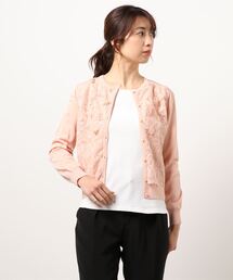 ANAYI（アナイ）の「リーフエンブロイダリークルーネック