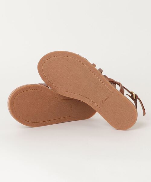 Clarks(クラークス)の「Karsea Ankle / カーシーアンクル (タンレザーコンビ)(サンダル・レディース・ブラウン・UK5/UK3.5/UK4.5/UK4/UK6/UK5.5/UK3)」の2枚目の写真