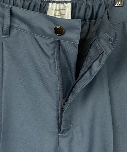 Beno(ビーノ)の「ソフトポリツイル スタプレ ワンタック セミワイド テーパード アンクルパンツ(スラックス・メンズ・ブラック/グレイッシュベージュ/グレイッシュブルー・M/L)」の8枚目の写真