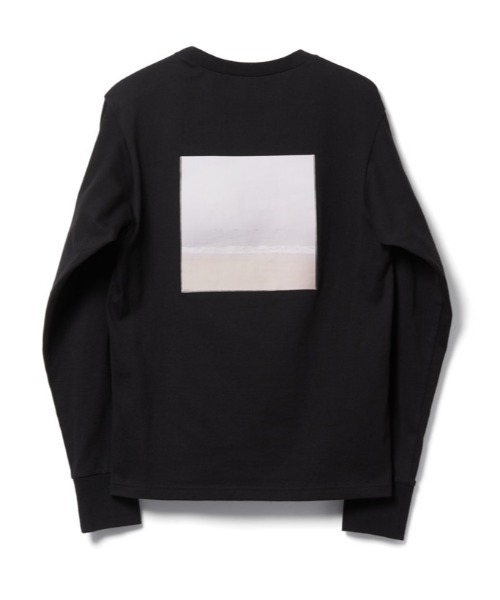 D-VEC(ディーベック)の「ロングスリーブ フォト Tシャツ(VF-30401118)(Tシャツ/カットソー・レディース・ホワイト/ブラック・SMALL/LARGE)」の5枚目の写真