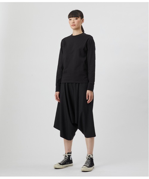 D-VEC(ディーベック)の「ロングスリーブ フォト Tシャツ(VF-30401118)(Tシャツ/カットソー・レディース・ホワイト/ブラック・SMALL/LARGE)」の12枚目の写真