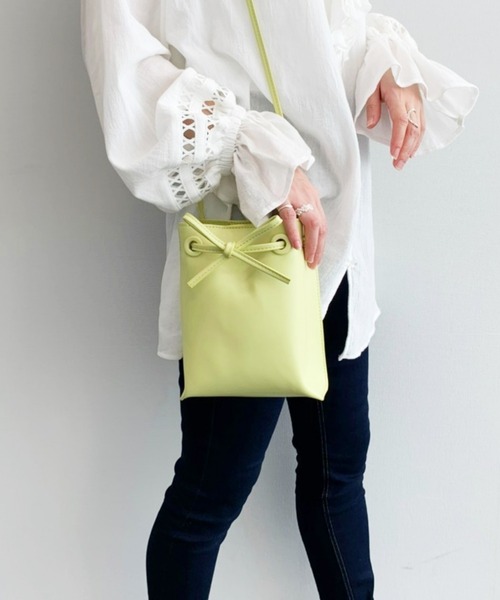 セール スクエアリボンショルダー ショルダーバッグ Heather ヘザー のファッション通販 Zozotown