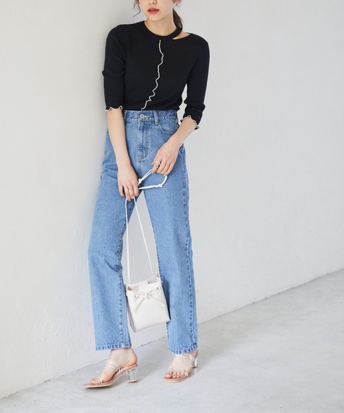 Heather(ヘザー)の「スクエアリボンショルダー 940550(ショルダーバッグ・レディース・ベージュ/グリーン/アイボリー・ONE SIZE)」の14枚目の写真