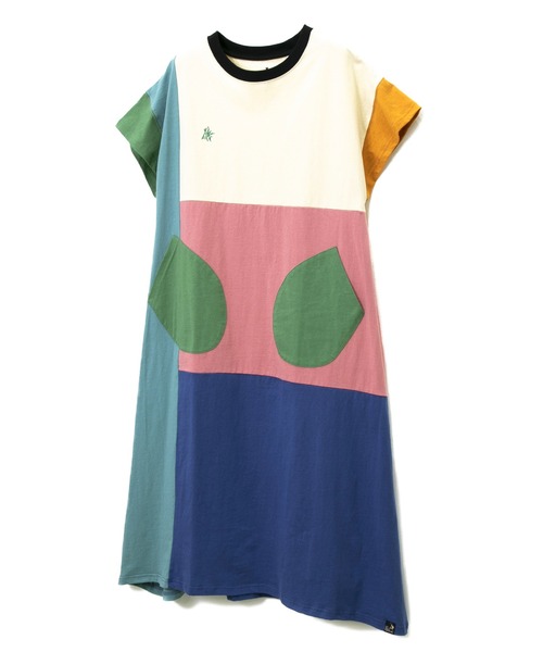 go slow caravan(ゴースローキャラバン)の「USA/C天竺 切替ワンピース W(ワンピース・レディース・その他2/その他1・FREE)」の16枚目の写真