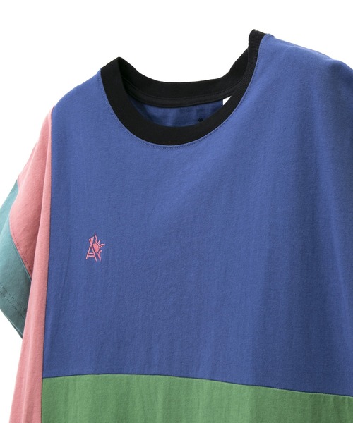 go slow caravan(ゴースローキャラバン)の「USA/C天竺 切替ワンピース W(ワンピース・レディース・その他2/その他1・FREE)」の6枚目の写真