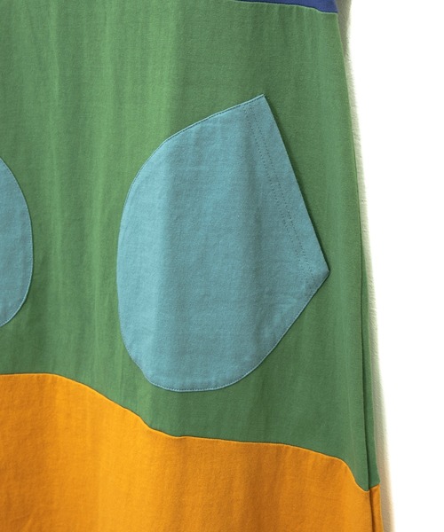 go slow caravan(ゴースローキャラバン)の「USA/C天竺 切替ワンピース W(ワンピース・レディース・その他2/その他1・FREE)」の13枚目の写真