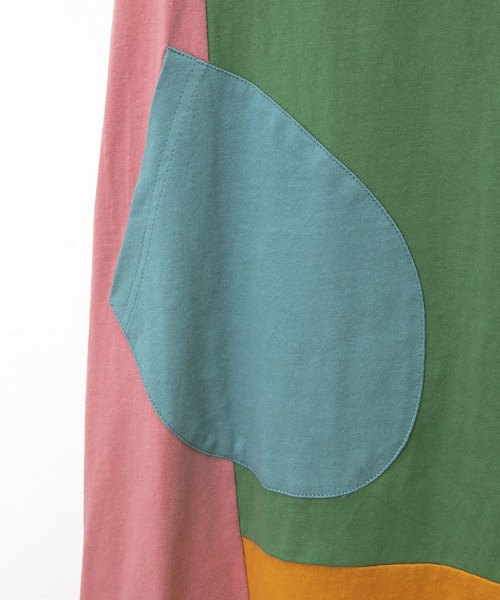 go slow caravan(ゴースローキャラバン)の「USA/C天竺 切替ワンピース W(ワンピース・レディース・その他2/その他1・FREE)」の10枚目の写真