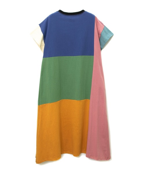 go slow caravan(ゴースローキャラバン)の「USA/C天竺 切替ワンピース W(ワンピース・レディース・その他2/その他1・FREE)」の7枚目の写真