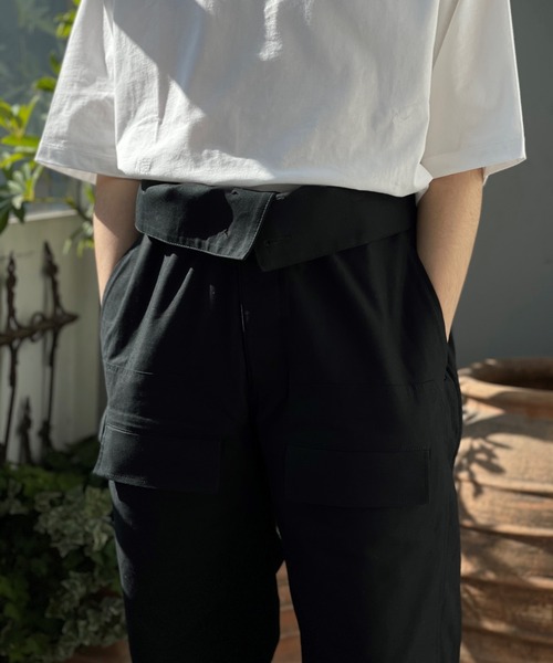 CLAMP(クランプ)の「CLAMP/クランプ/Czech Military Pants/チェコミリタリーパンツ(その他パンツ・メンズ・ホワイト/ブラック・2/1)」の14枚目の写真