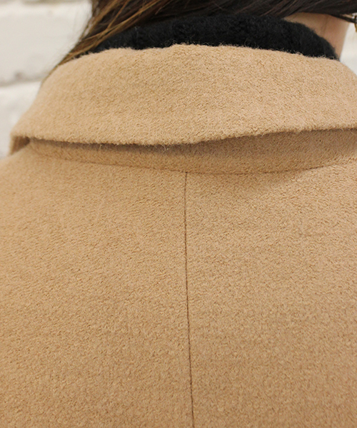 mystic(ミスティック)の「チェスターコート(チェスターコート・レディース・アイボリー/ブラック/ネイビー/キャメル・FREE)」の8枚目の写真