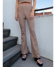 EGOIST | スリムフレアワッフルパンツ(その他パンツ)