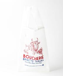 ＜BRIGITTE TANAKA＞BOUCHERIE EMBROIDERY TOTE BAG/バッグ Ψ