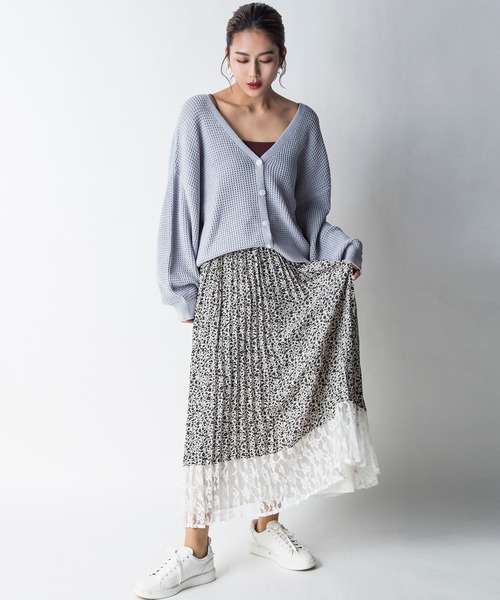 MILLION CARATS(ミリオンカラッツ)の「ヴィンテージフラワースカート(スカート・レディース・ブラック・FREE)」の9枚目の写真