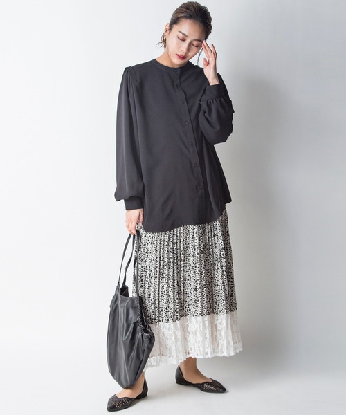 MILLION CARATS(ミリオンカラッツ)の「ヴィンテージフラワースカート(スカート・レディース・ブラック・FREE)」の10枚目の写真