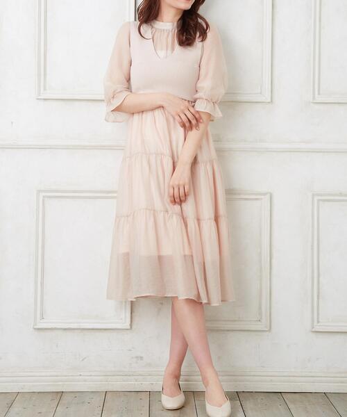 セール ニットビスチェ ティアードワンピース Set ワンピース Allamanda アラマンダ のファッション通販 Zozotown