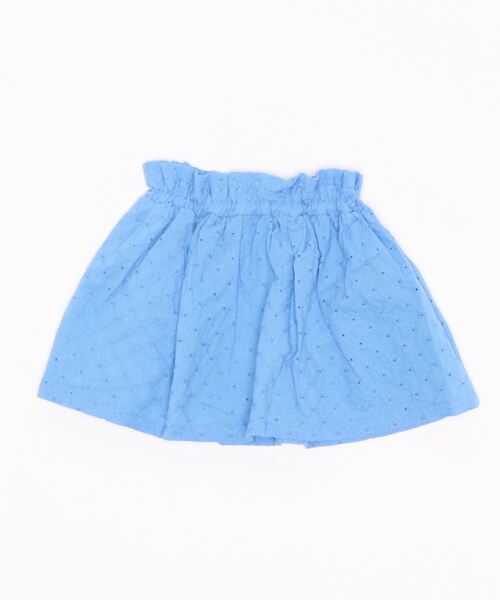 kladskap(クレードスコープ)の「レースギャザースカート(スカート・キッズ・サーモンピンク/ライトブルー・100cm/90cm/110cm/120cm)」の3枚目の写真