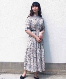 Paravion パラビオンのワンピース ドレス 花柄 ボタニカル柄 通販 Zozotown