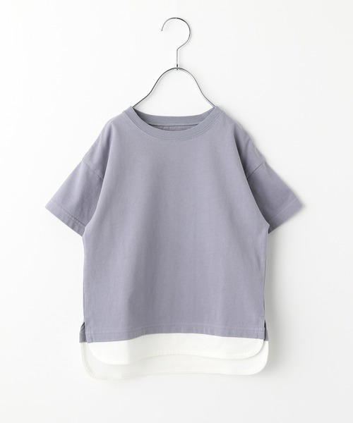 GLOBAL WORK（グローバルワーク）の「【キッズ】シャーベッTEEレイヤード/940122（Tシャツ/カットソー・キッズ・ライトグレー/ブラック/ブルー/ライトイエロー/ダークブラウン/グリーン・110cm/100cm/120cm/130cm/140cm/150cm/160cm）」の22枚目の写真