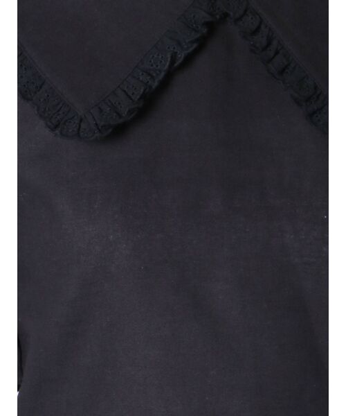 merry jenny(メリージェニー)の「bigフリルカラーパフブラウス(シャツ/ブラウス・レディース・ブラック/オフホワイト/ミント・FREE)」の13枚目の写真