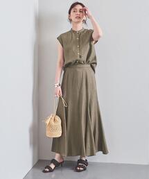 UNITED ARROWS | UWCC CE/LINEN フレアー マキシスカート(スカート)