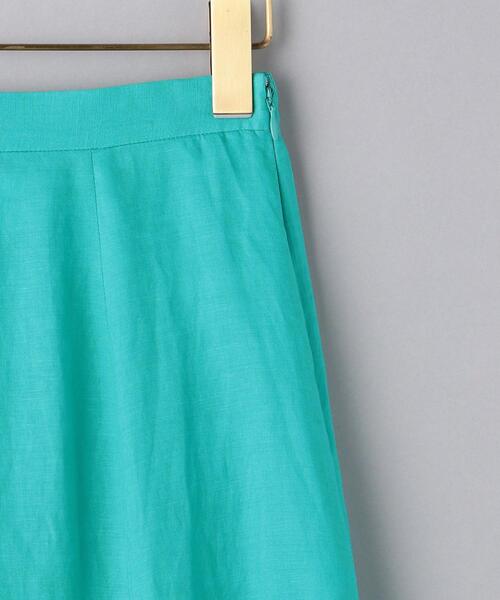 UNITED ARROWS(ユナイテッドアローズ)の「UWCC CE/LINEN フレアー マキシスカート◆(スカート・レディース・オリーブ/ターコイズブルー/ナチュラル・40/38/36)」の17枚目の写真