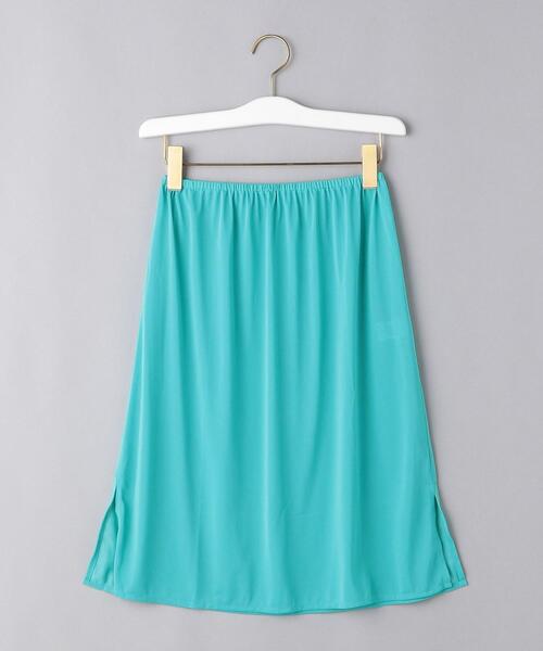 UNITED ARROWS(ユナイテッドアローズ)の「UWCC CE/LINEN フレアー マキシスカート◆(スカート・レディース・オリーブ/ターコイズブルー/ナチュラル・40/38/36)」の14枚目の写真