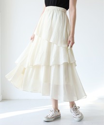 one after another NICE CLAUP | 3段ティアードスカート(スカート)